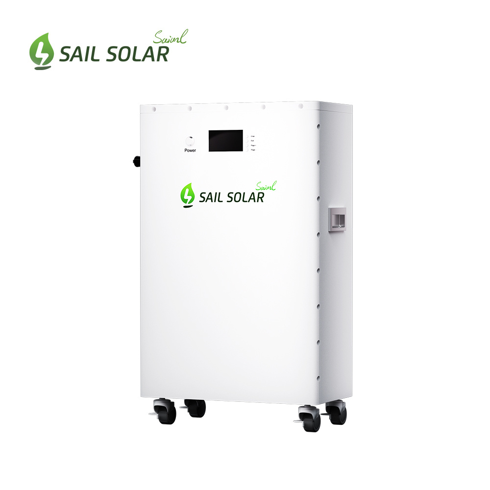 Sail Solar Vertical Low Voltage 51.2V 304Ah Lithium Battery with Smart BMS Wifi