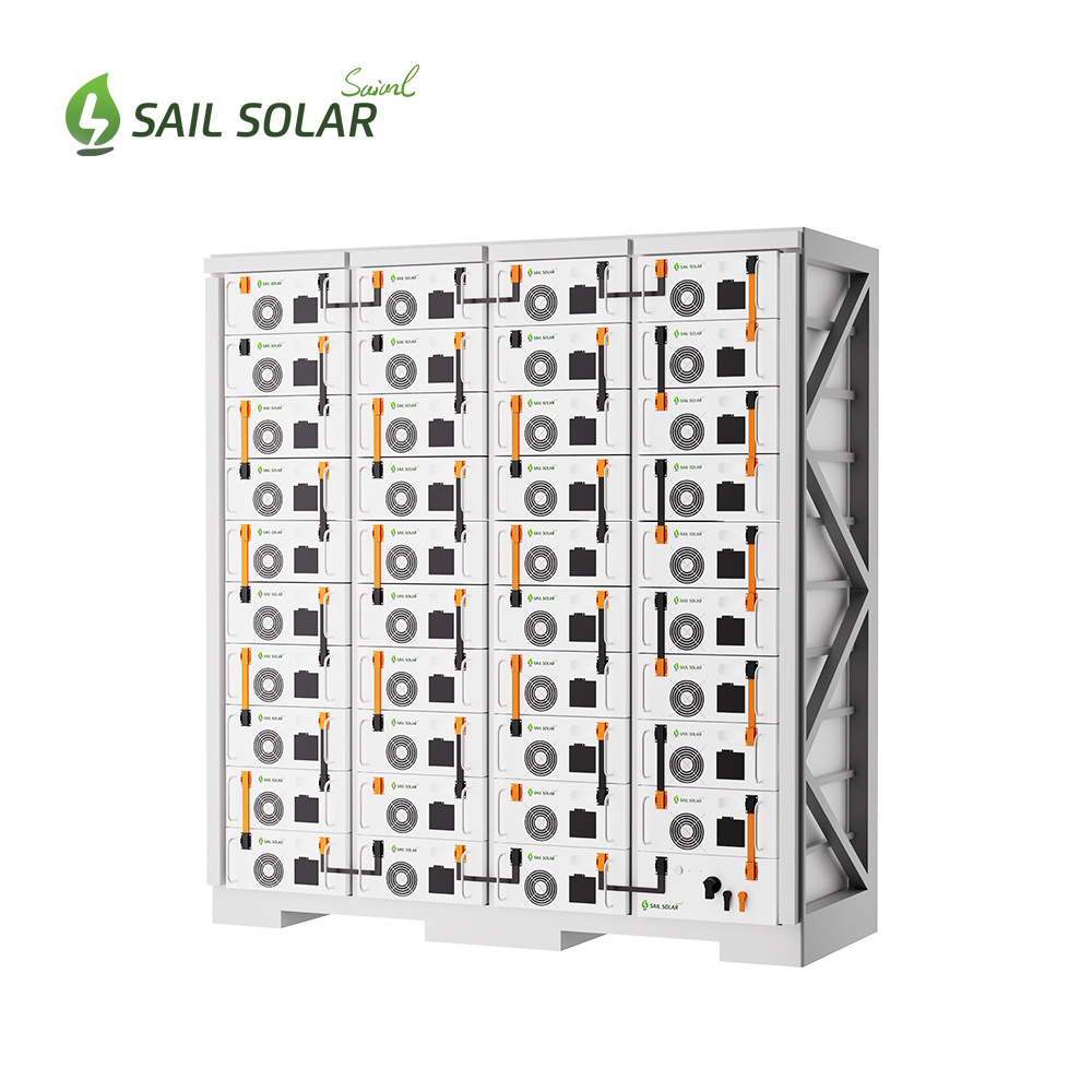Sail Solar High Voltage Solar Batteries 51.2VDC 200kwh Energy Storage LiFePO4 Battery Price