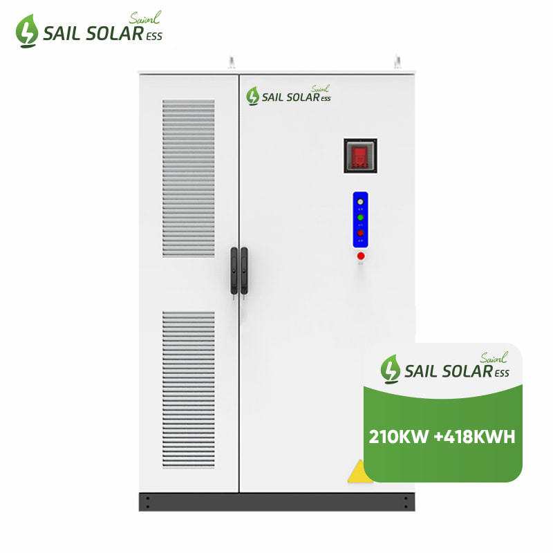 418KWH High Voltage Lithium Battery and 210KW PCS All-in-one Liquid-cooled ESS Outdoor Cabinet for Energy Storage System